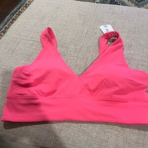 Lululemon Athletica Neon Pink Sports Bra